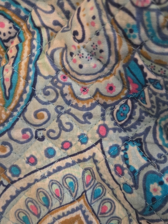 Vera Bradley Quilted  Backpack  In Daisy Dot Paisley main image 4